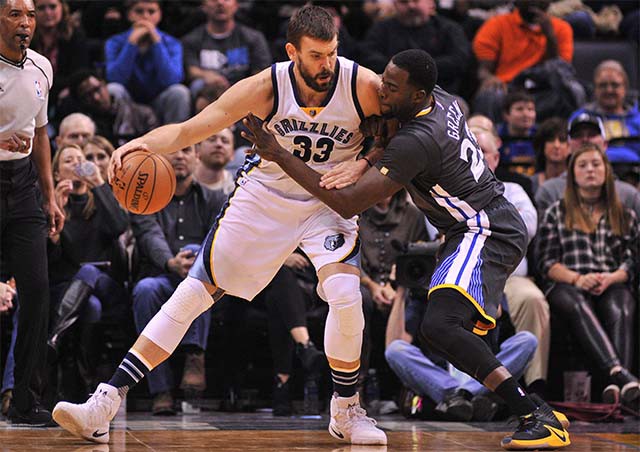 Marc Gasol thể hiện bản lĩnh của trung phong hay nhất NBA hiện nay Marc Gasol thể hiện bản lĩnh của trung phong hay nhất NBA hiện nay