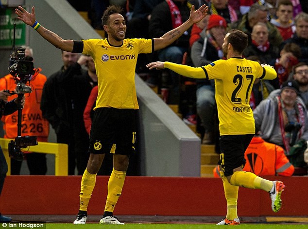 Man Utd đang ch&uacute; &yacute; tới Pierre-Emerick Aubameyang.