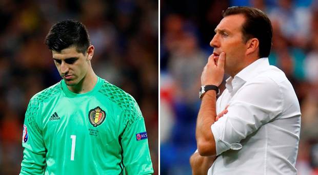 Thủ môn Courtois muốn tuyển Bỉ sa thải HLV trưởng