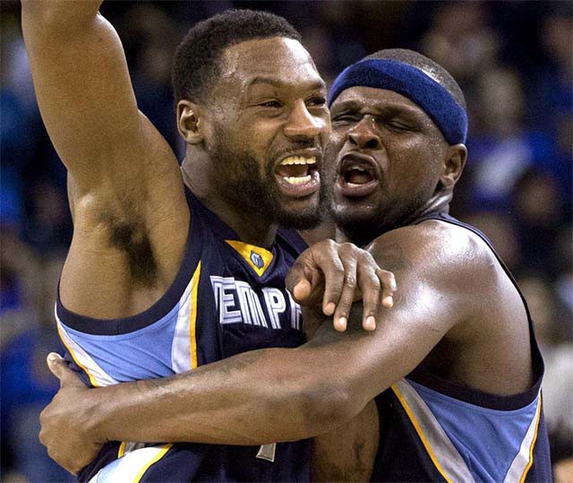 Tony Allen và Zach Randolph luôn là những cầu thủ quan trọng của Memphis trong nhiều năm qua Tony Allen và Zach Randolph luôn là những cầu thủ quan trọng của Memphis trong nhiều năm qua