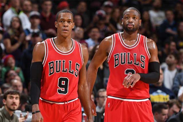 Chicago Bulls chơi tồi hơn khi sử dụng Wade v&agrave; Rondo trong đội h&igrave;nh ch&iacute;nh thức