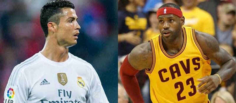 LeBron James vượt mặt Cristiano Ronaldo ở khả năng kiếm tiền