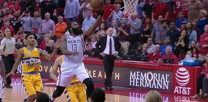 James Harden ví mình như Usain Bolt sau pha tấn công như tên lửa