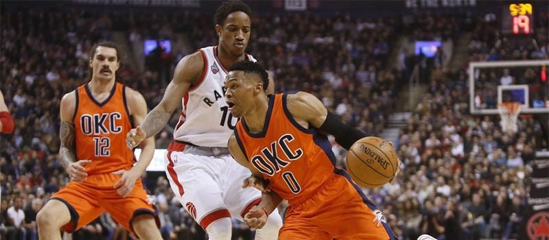 Dự đoán NBA ngày 17/03: Quy luật khó hiểu ở cặp Raptors - Thunder