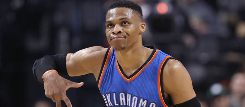NBA ngày 17/03: Westbrook đạt phong độ cao, OKC thắng liền 4 trận