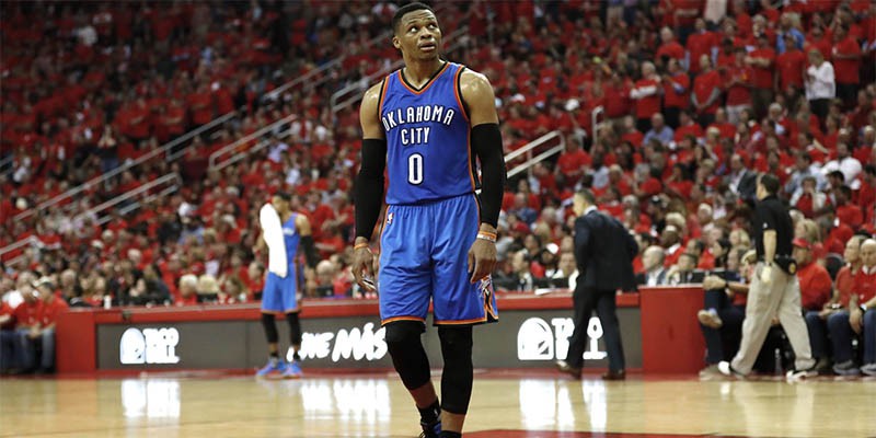 OKC thua Houston Rockets chung cuộc: Westbrook cũng chỉ là người