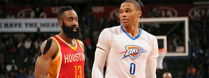 Dự đoán NBA ngày 06/01: Lần tái đấu thứ 3 của Harden và Westbrook