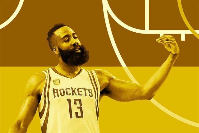 James Harden tỏ ra toàn diện James Harden tỏ ra toàn diện
