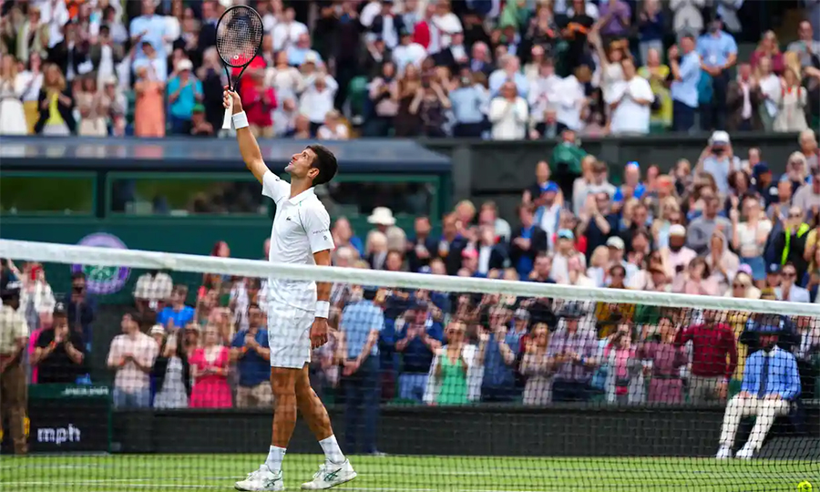 Kết quả tennis Wimbledon mới nhất: Djokovic dễ dàng vào tứ kết!