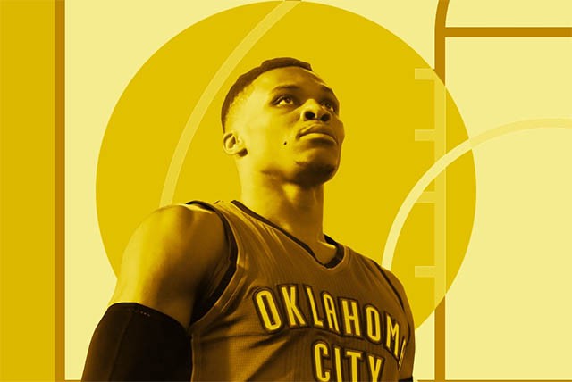 Những chỉ số khủng khiếp chưa hẳn là ưu thế của Russell Westbrook Những chỉ số khủng khiếp chưa hẳn là ưu thế của Russell Westbrook