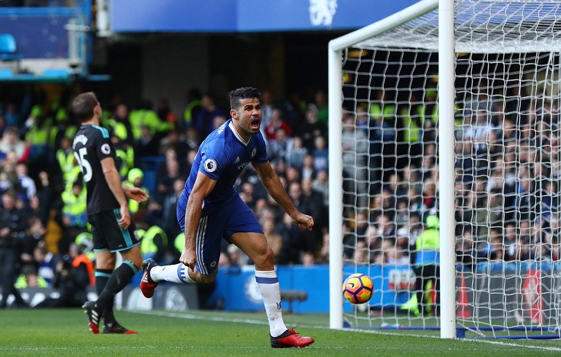 Video: Diego Costa tỏa sáng, Chelsea trở lại ngôi đầu
