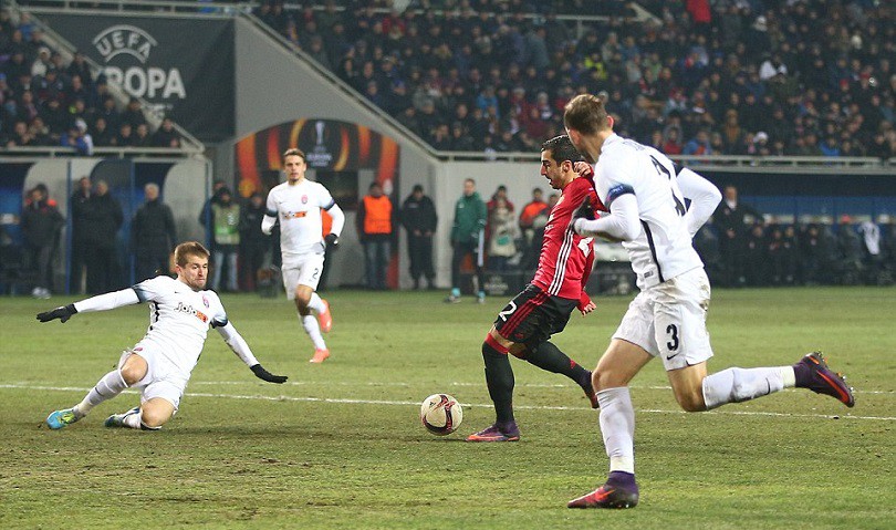 Video: Mkhitaryan và Ibrahimovic nổ súng, Man Utd thắng dễ Zorya