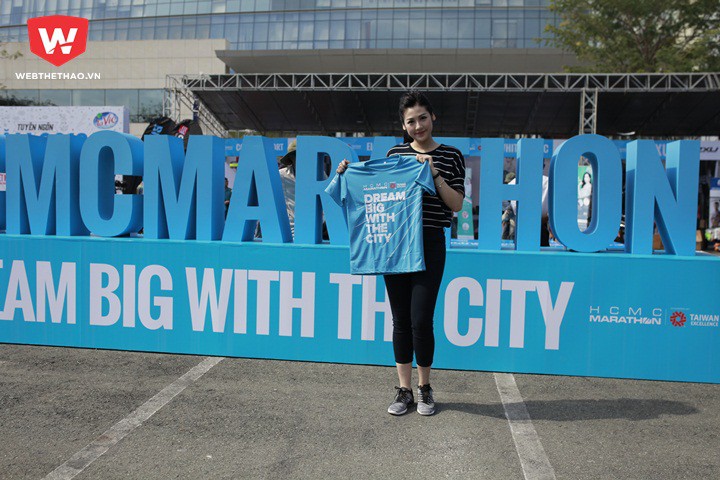 Dương Tú Anh tự tin chạy giải HCMC Marathon giữa tin đồn tình ái