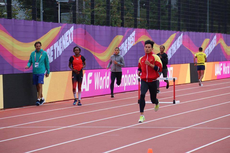 Giải điền kinh VĐTG: Usain Bolt vào BK, Á quân VĐQG Bá Hạnh bị loại