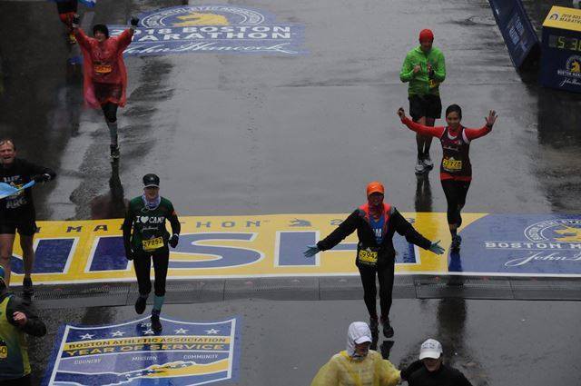Boston Marathon 2018 và Trang Hạ: Thời tiết không giết được tôi