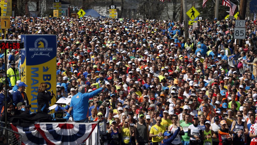 Boston Marathon 2017 công bố lịch nhận đơn đăng ký