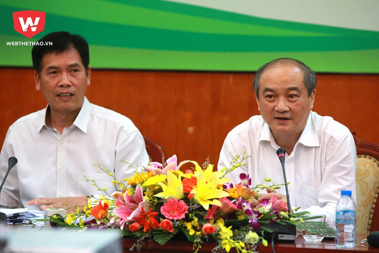 Các võ sư giao đấu hâm "nóng" cả ở buổi họp báo SEA Games 29