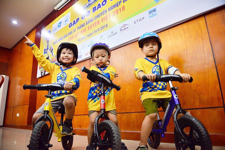 Cua-rơ nhí xuyên Việt: Sự khởi đầu của những nhà vô địch