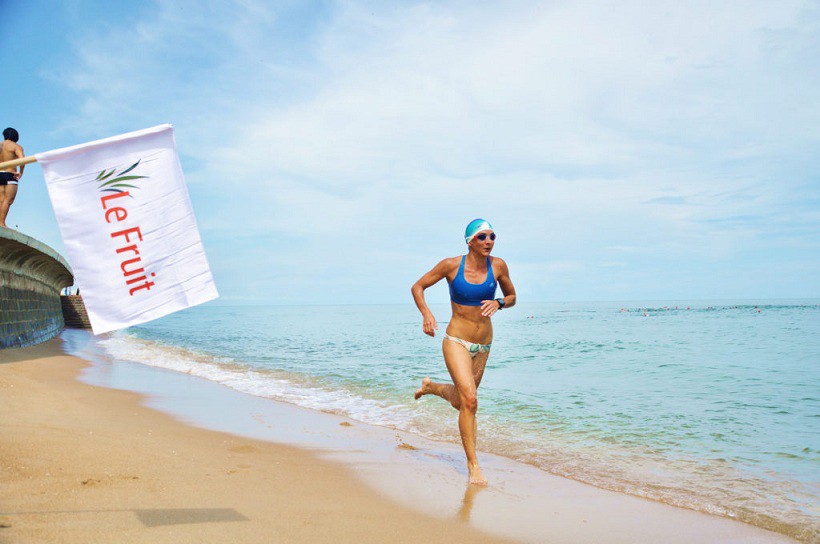 Cuộc thi ba môn phối hợp Le Fruit Triathlon lần thứ 15 trở lại