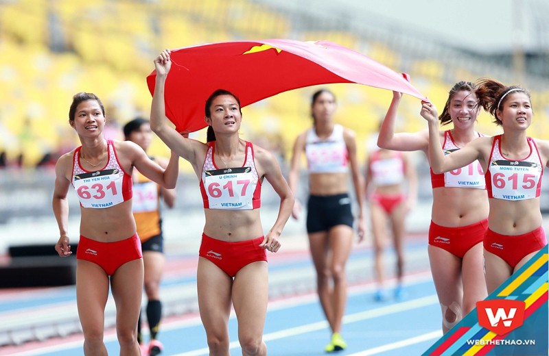 Điền kinh Việt Nam vượt Thái Lan, tạo ra kỳ SEA Games lịch sử