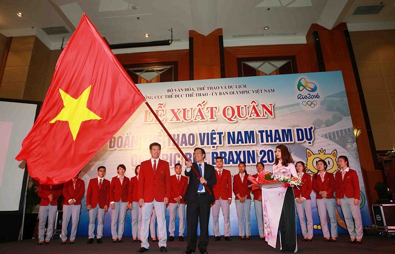 Đoàn thể thao Việt Nam quyết tâm giành huy chương tại Olympic Rio