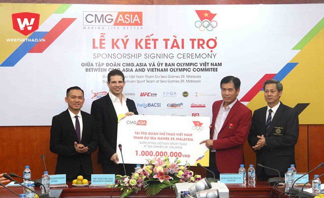 Đoàn TTVN được "bơm" 1 tỷ đồng trước Lễ xuất quân dự SEA Games 29