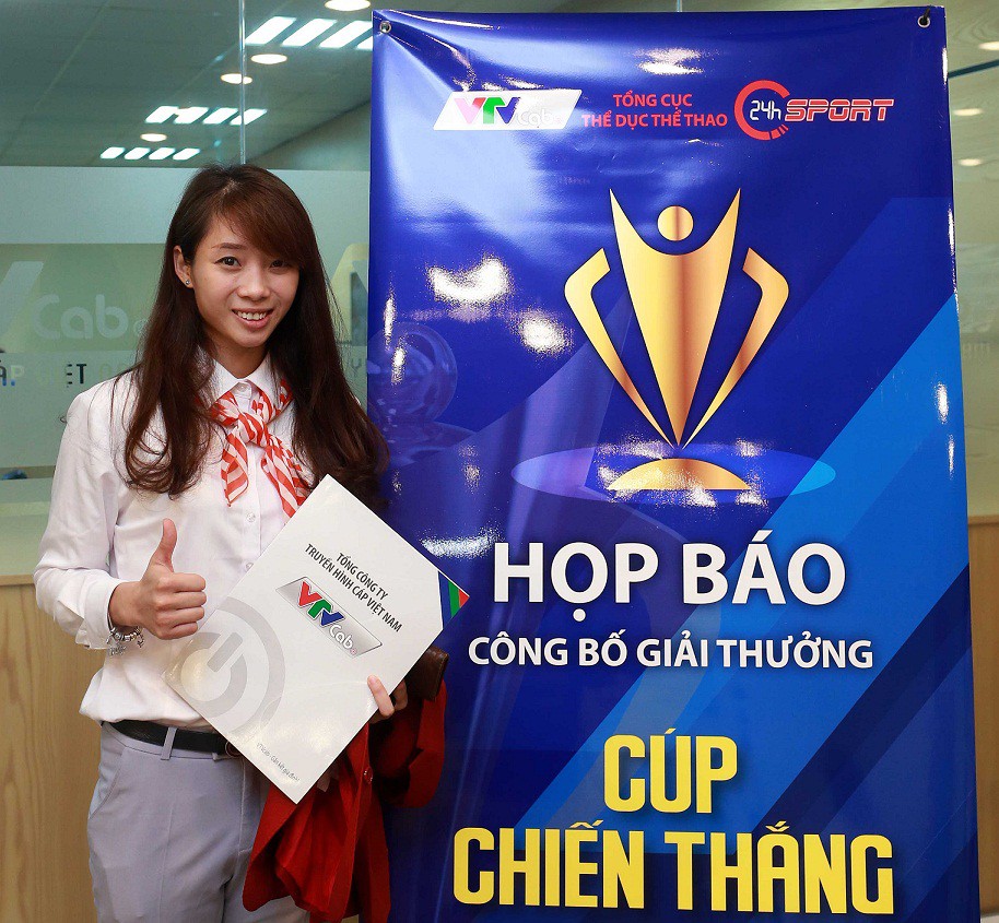 Dương Thúy Vi bất ngờ khi được đề cử giải "Oscar thể thao VN"