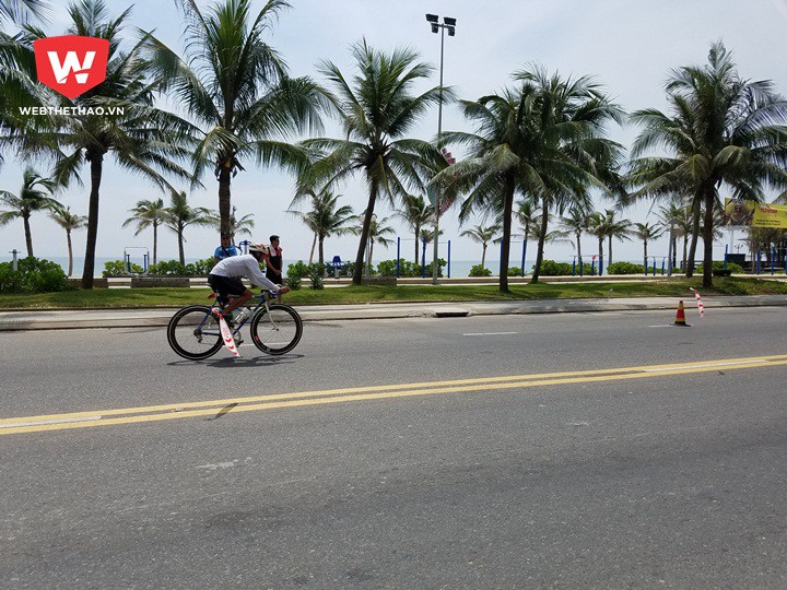 Gặp nhà VĐ U65 Nguyễn Văn Thu thi đấu tại Ironman 70.3 Vietnam