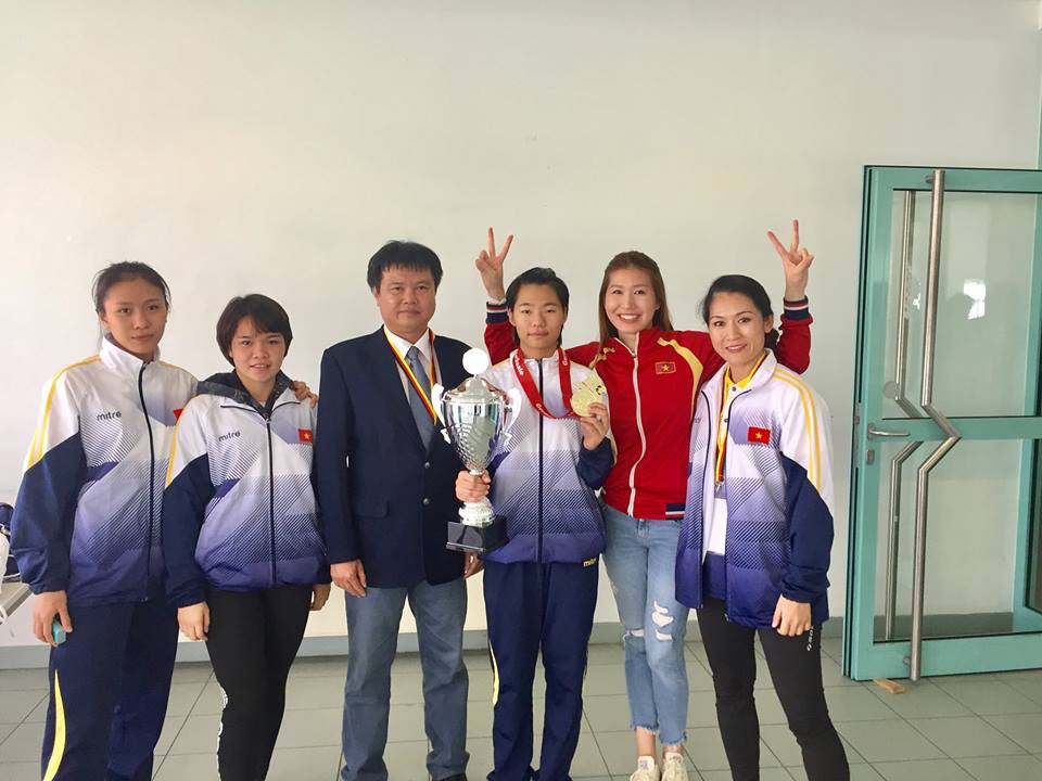 HCĐ SEA Games Nguyễn Thị Ngoan giành HCV Karatedo thế giới