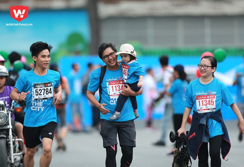 HCMC Marathon 2018: Các runner nhí "bỏ quên" đồng đội