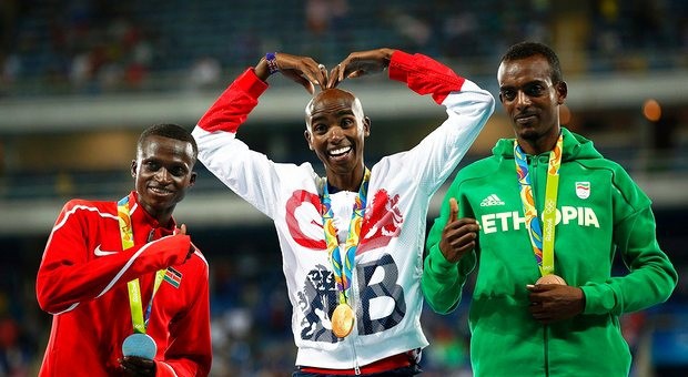 Đoạt HCV 10.000m Olympic 2016: Mo Farah tỏa sáng sau vấp ngã