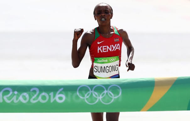 HCV marathon Olympic Sumgong bị cấm thi đấu 4 năm vì doping