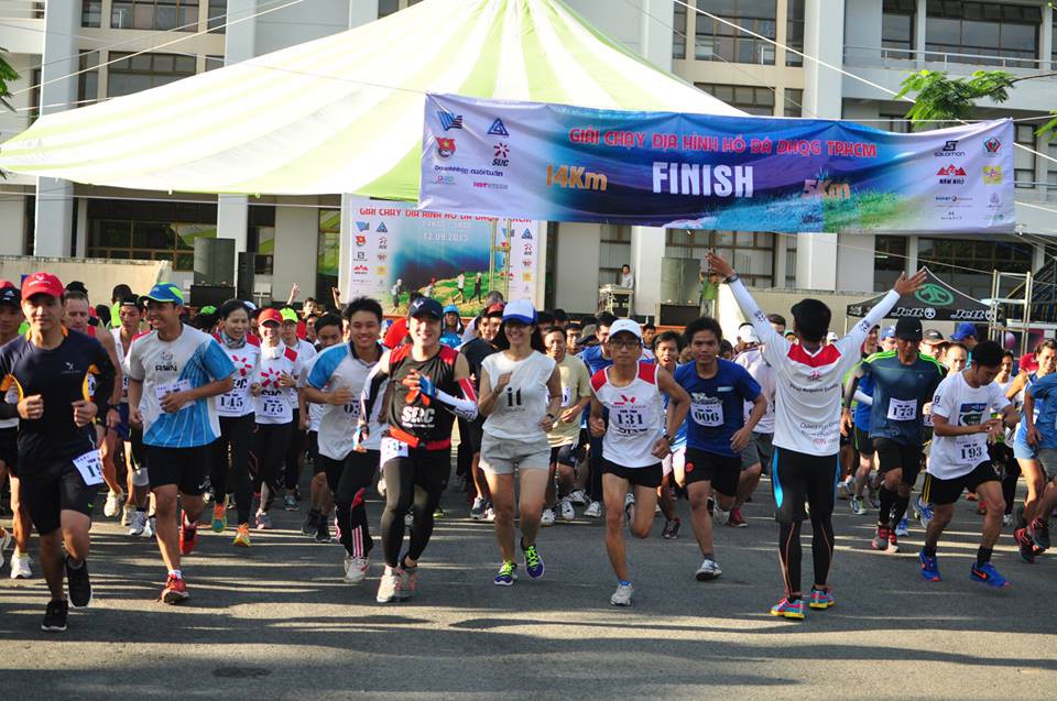 Hồ Đá Trail 2016: sân chơi của những người yêu chạy địa hình Tp.HCM