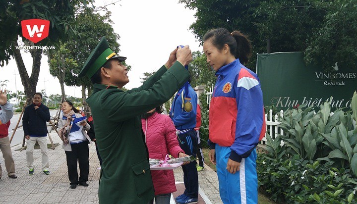 Hoàng Thị Thanh phá KLQG marathon nữ giải điền kinh VĐQG 2016