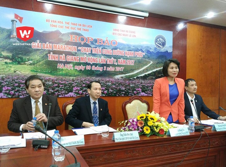 Họp báo Hà Giang Half Marathon: VĐV phong trào được tham gia 21km