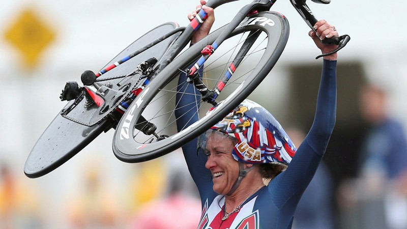 Kristin Armstrong lần 3 giành HCV Olympic đua tính giờ cá nhân nữ