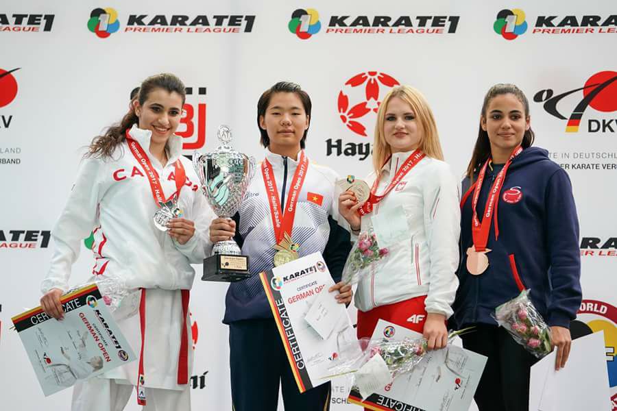 Nguyễn Thị Ngoan lọt Top 10 VĐV karatedo xuất sắc nhất thế giới