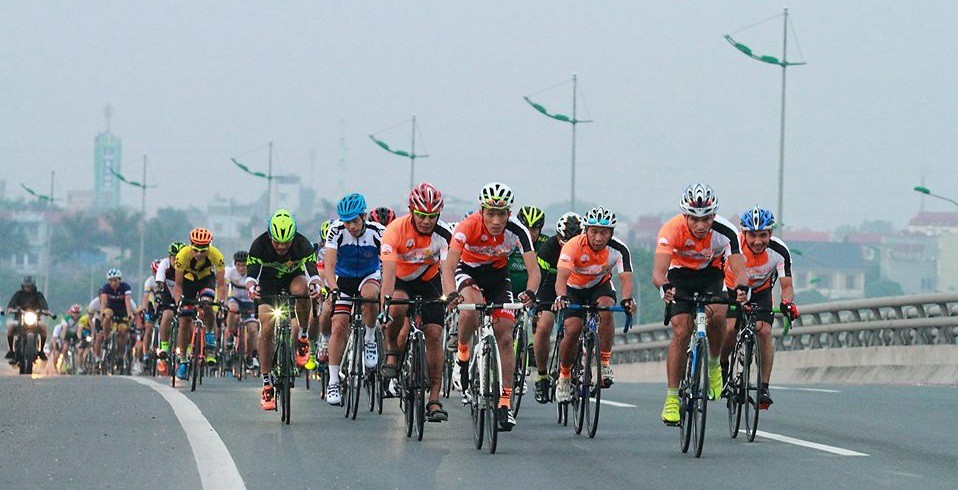 Những hình ảnh ấn tượng tại giải đạp xe Hà Nội Gran Fondo 2016