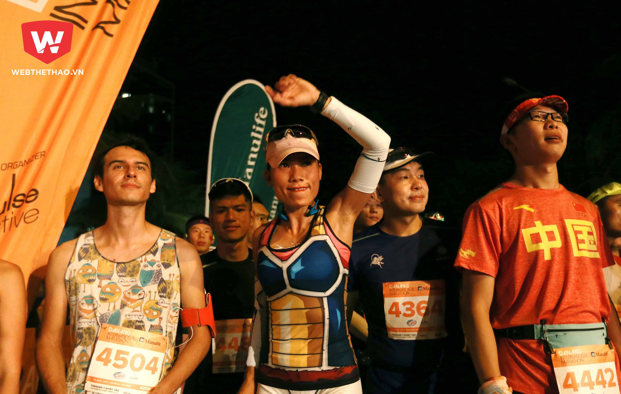 Những sắc màu độc đáo tại Manulife Danang International Marathon