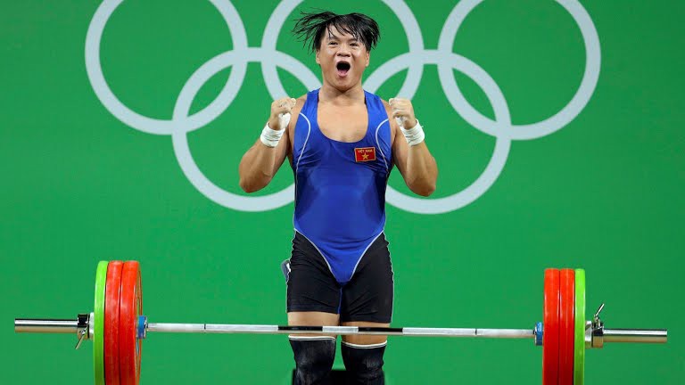 Cử tạ Olympic 2016: Hoàng Tấn Tài  xếp thứ 7 tổng cử hạng 85kg