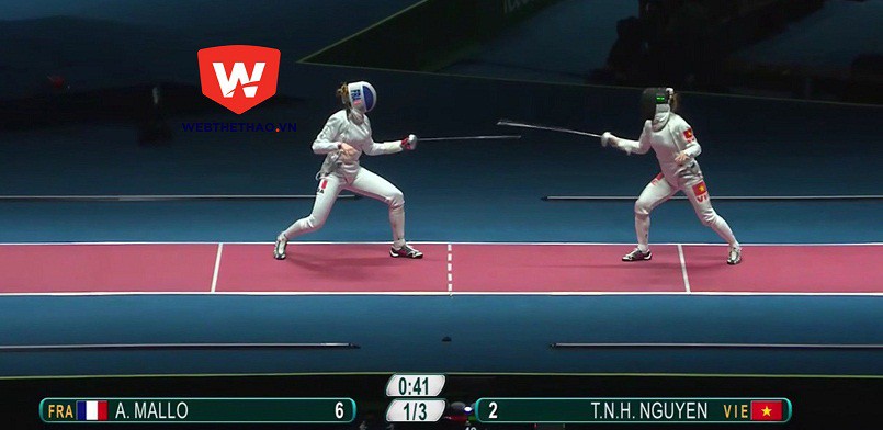 Olympic 2016: Kiếm thủ Như Hoa ra quân không thành công
