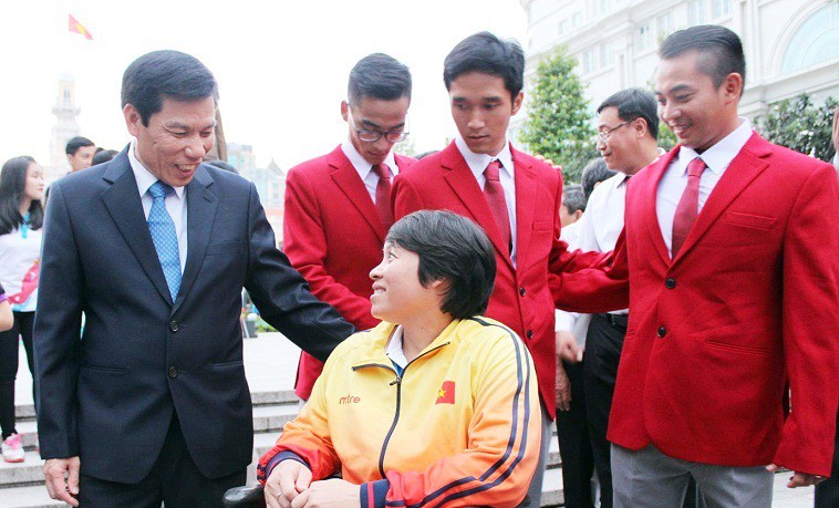 2 VĐV Paralympic Thanh Tùng, Ngọc Hùng được thưởng nóng 60 triệu