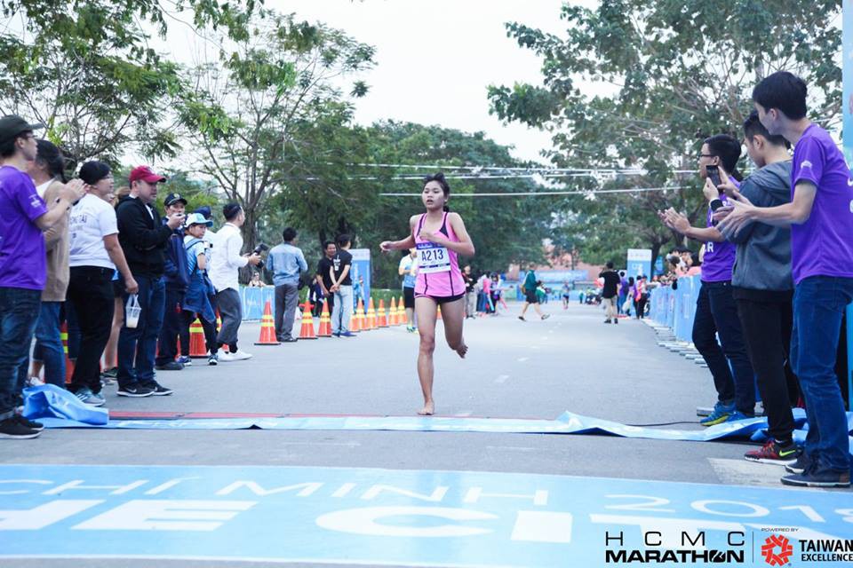 Pi Năng Rê Chêm: "Cánh chim lạ" 17 tuổi ở giải HCMC Marathon