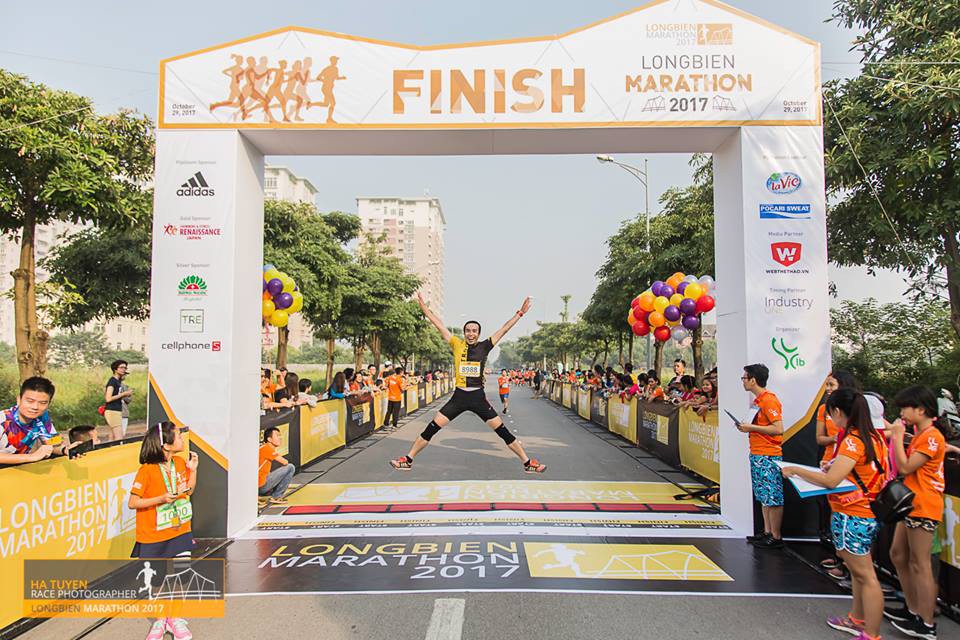 Anh Nguyễn Ngọc Tiến tại giải chạy Longbien Marathon 2017 Anh Nguyễn Ngọc Tiến tại giải chạy Longbien Marathon 2017