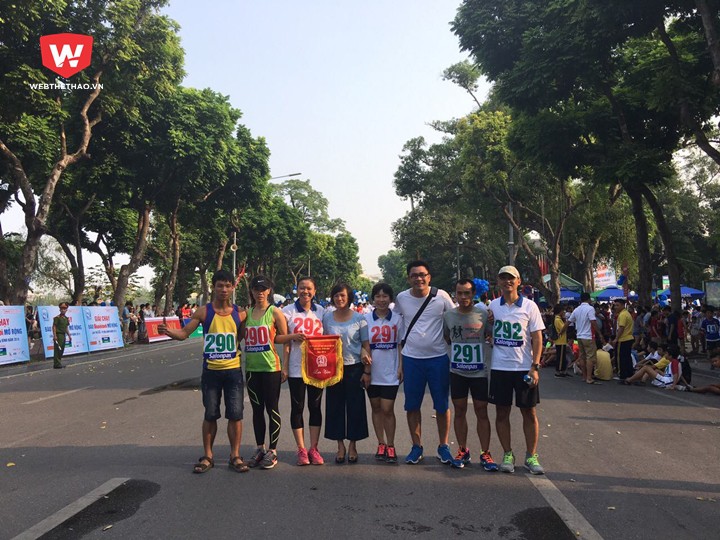 PV. Webthethao c&ugrave;ng đo&agrave;n quận Hai B&agrave; Trưng