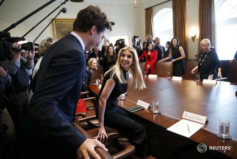 Justin Trudeau và Ivanka Trump, con gái Tổng thống Donald Trump, một runner từng chạy 21km ở New York Justin Trudeau và Ivanka Trump, con gái Tổng thống Donald Trump, một runner từng chạy 21km ở New York