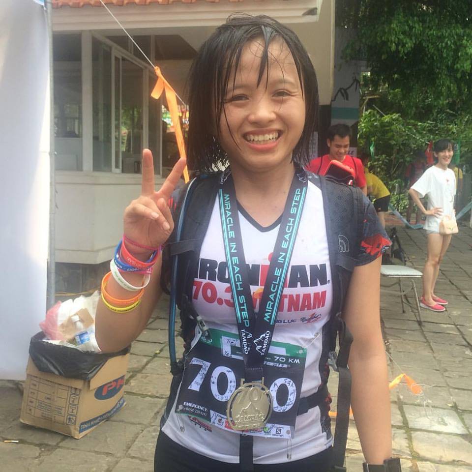 &Aacute; qu&acirc;n 70km Nguyễn Thị Đường, VĐV nữ Việt Nam xuất sắc nhất