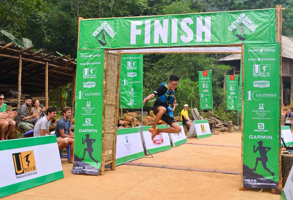 Sau 1 năm luyện tập, Mai Ngọc Anh lọt top 10 70km Vietnam Jungle Marathon 2018. Ảnh: NVCC Sau 1 năm luyện tập, Mai Ngọc Anh lọt top 10 70km Vietnam Jungle Marathon 2018. Ảnh: NVCC