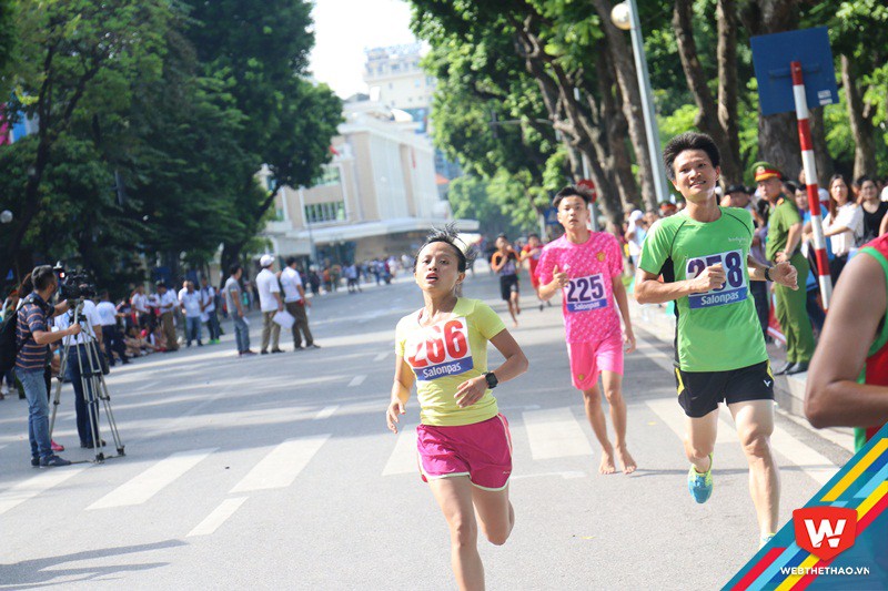 Năm ngo&aacute;i, Nguyễn Thị Đường chỉ đạt hạng 4 sau khi đạt giải Nh&igrave; 42km Vietnam Mountain Marathon 2016