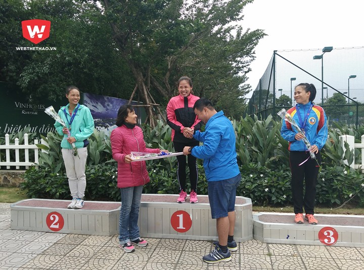 Top 3 nữ đi bộ 20km Top 3 nữ đi bộ 20km